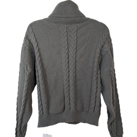 Commense Light Gray Turtleneck Sweater Size XS - Picture 2 of 3